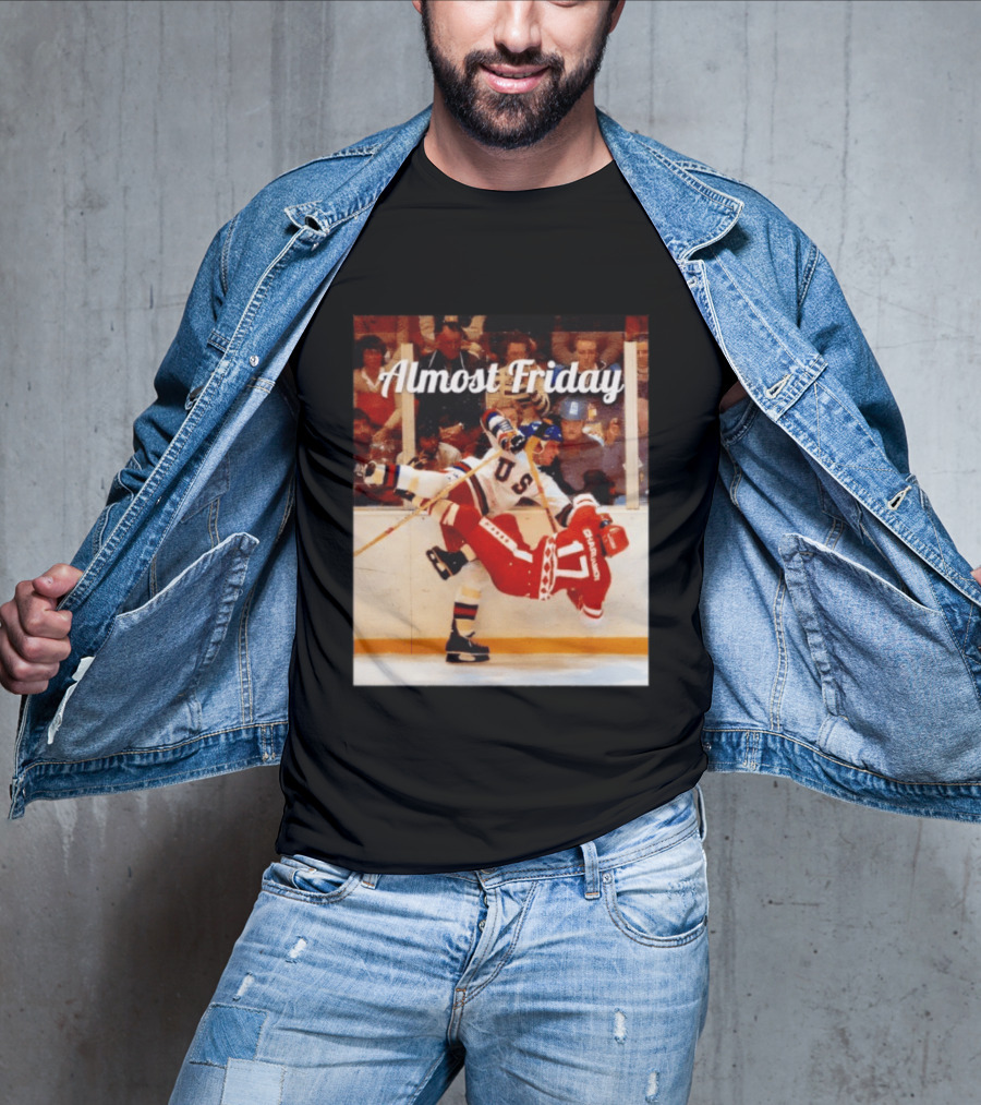 Almost Friday USA Hockey Miracle Hit T-Shirt