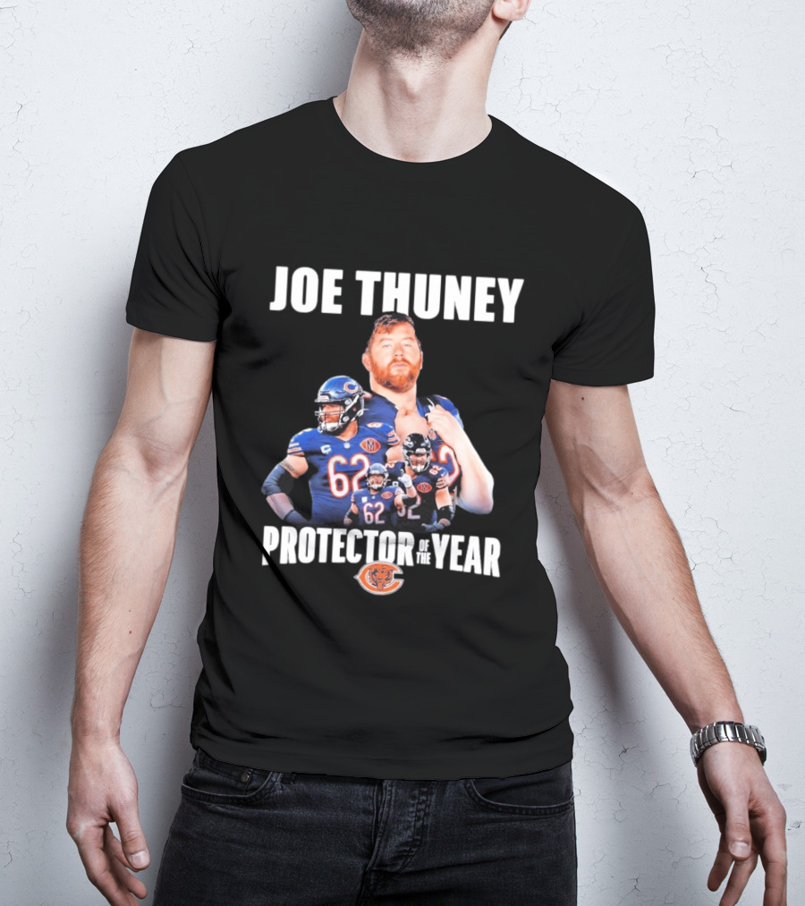 Joe Thuney Chicago Bears Protector Of The Year 62 T-Shirt