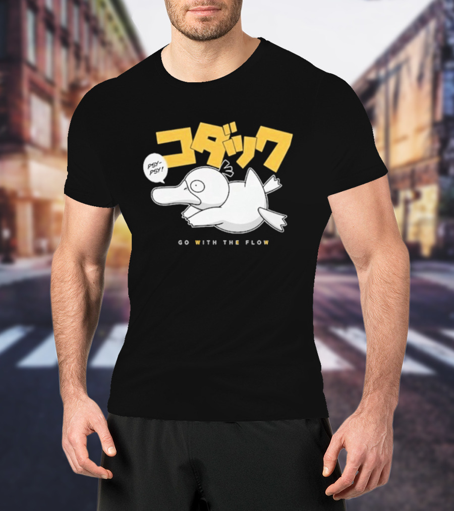 Pokémon Psyduck Go With The Flow T-Shirt