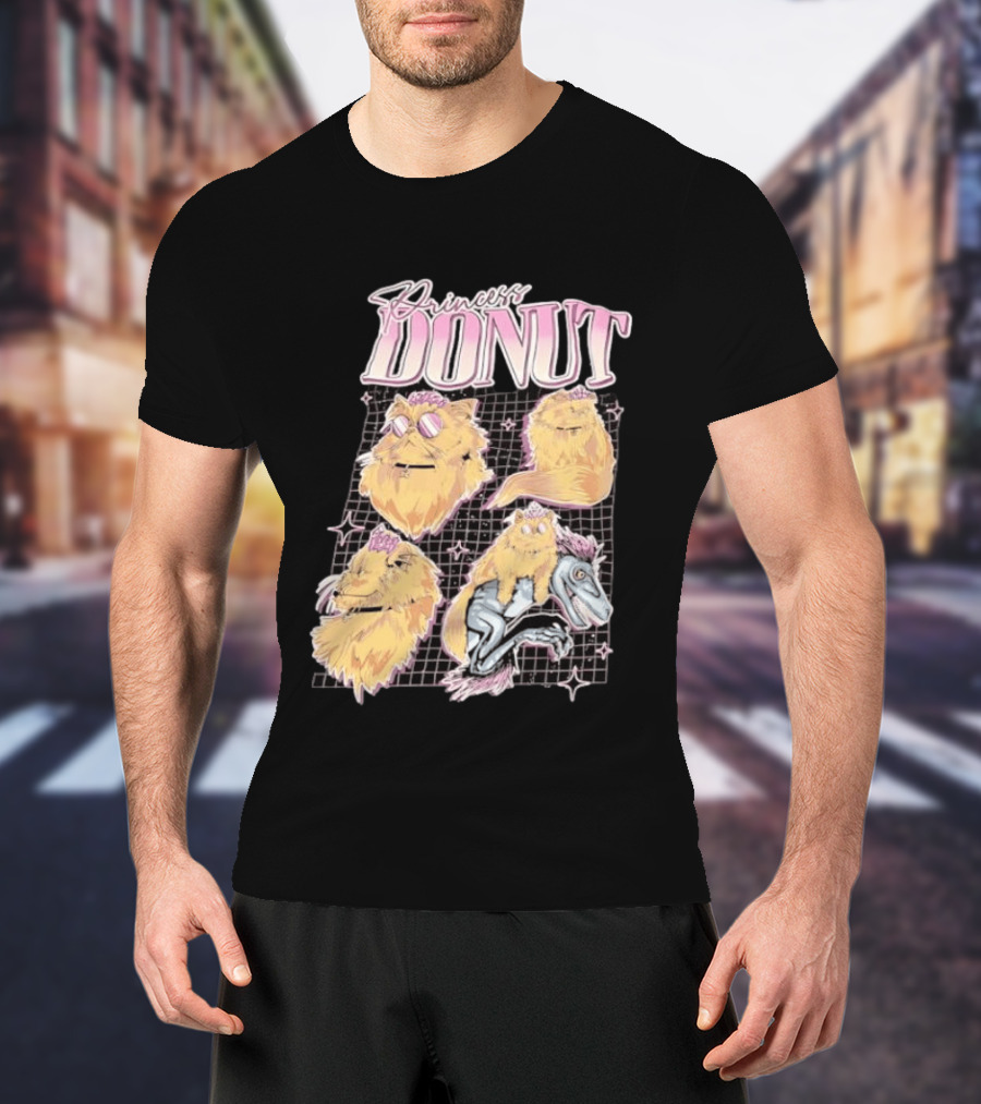 Princess Donut Collage Dungeon Crawler Carl Cat T-Shirt