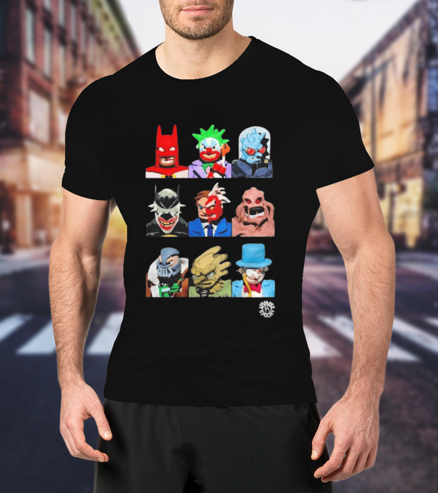 Spooky Vameee 2026 Parody Mashup Clown Villains Collection T-Shirt