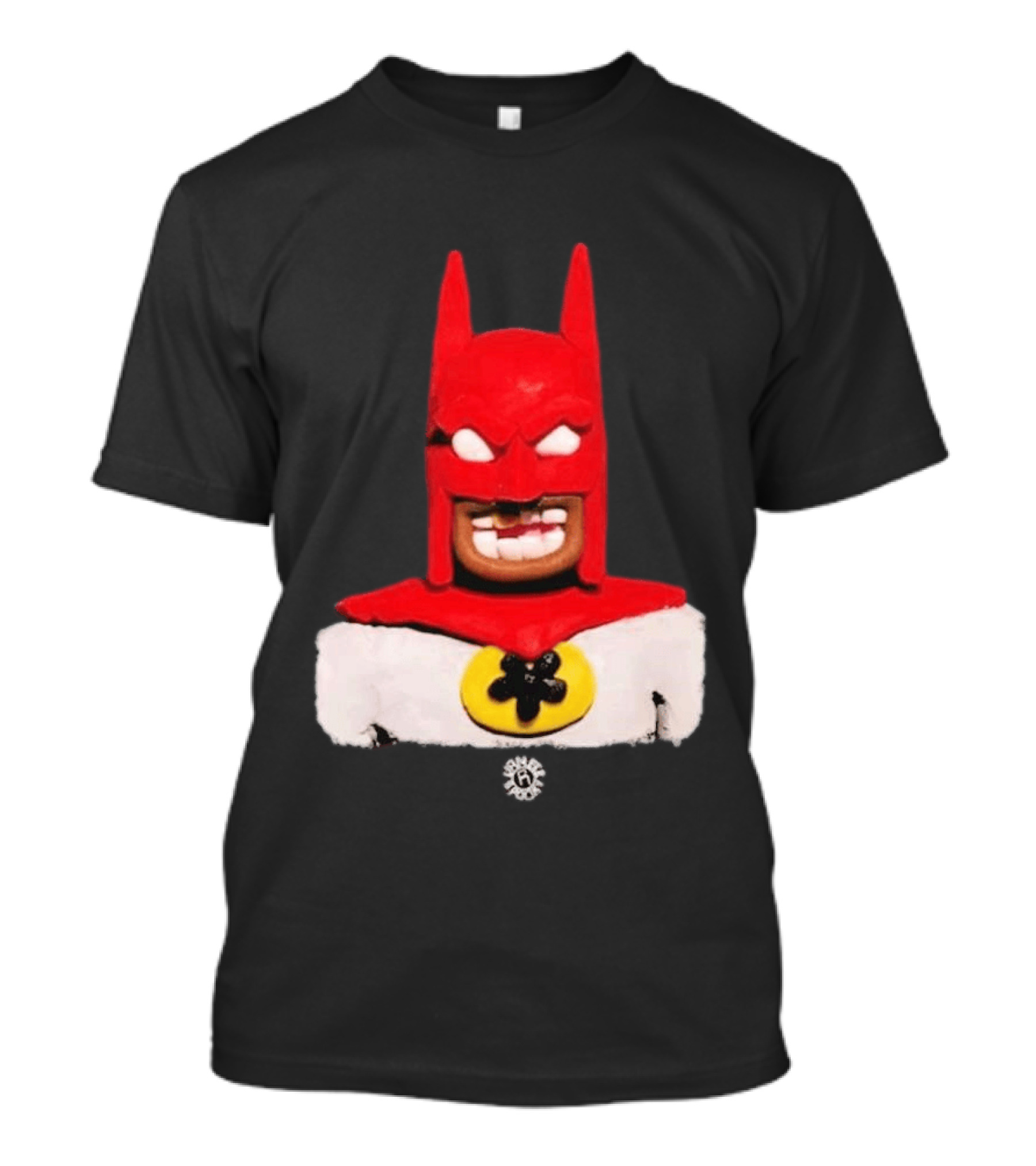 Spooky Vameee Batman Red White Figure T-Shirt
