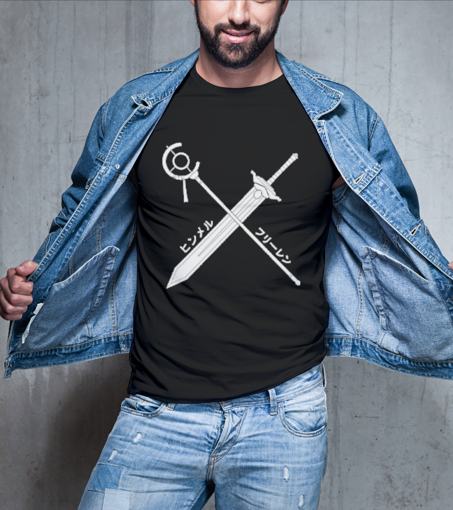 Himmel Frieren Sword Staff Japanese T-Shirt