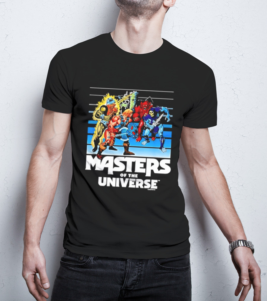 Masters Of The Universe He Man Skeletor And Characters Clash T-Shirt