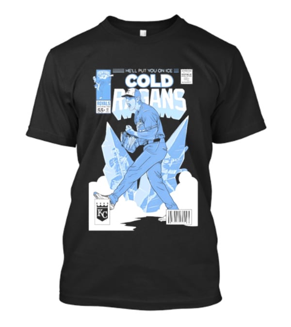 Kansas City Royals Cold Cole Ragans He'll Put You On Ice T-Shirt