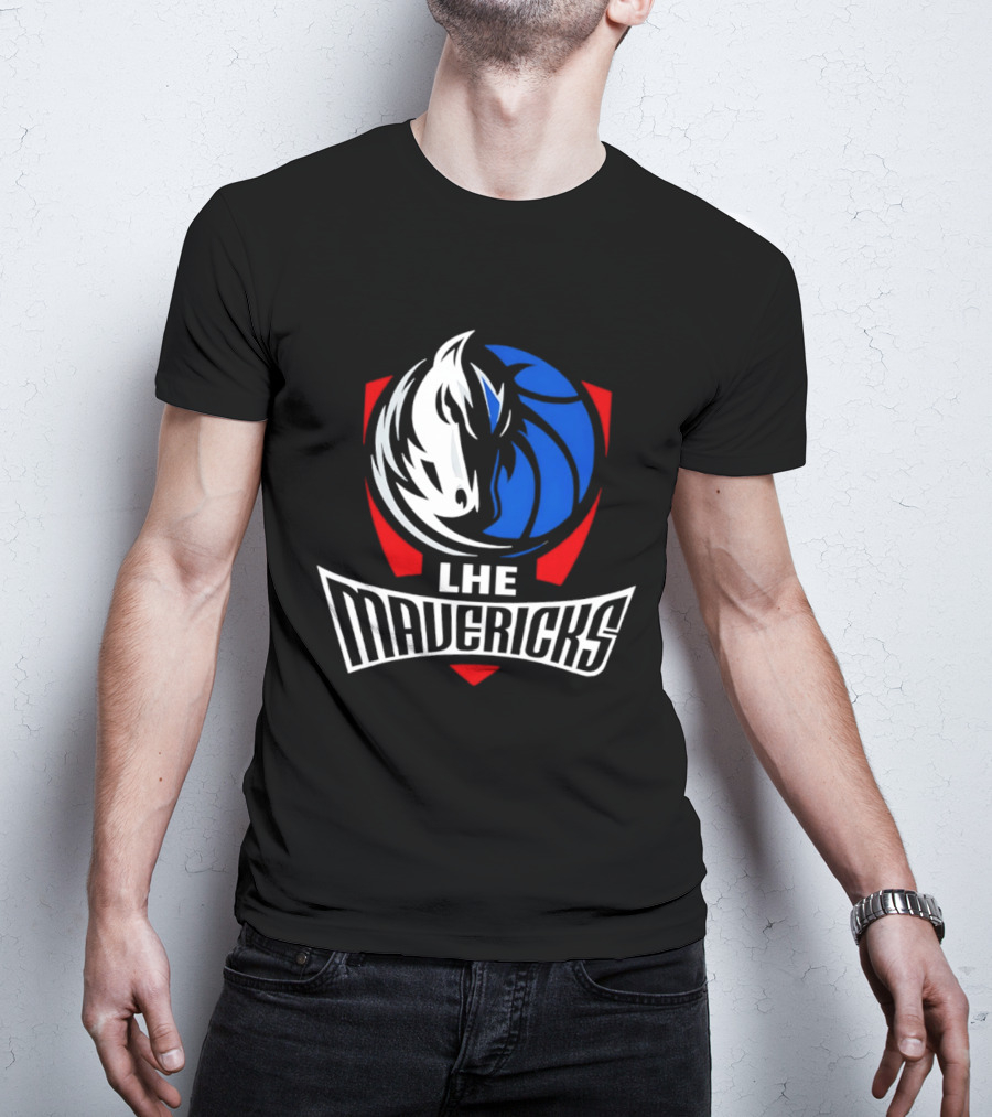 LHE Mavericks Dallas Mavericks Basketball Team T-Shirt