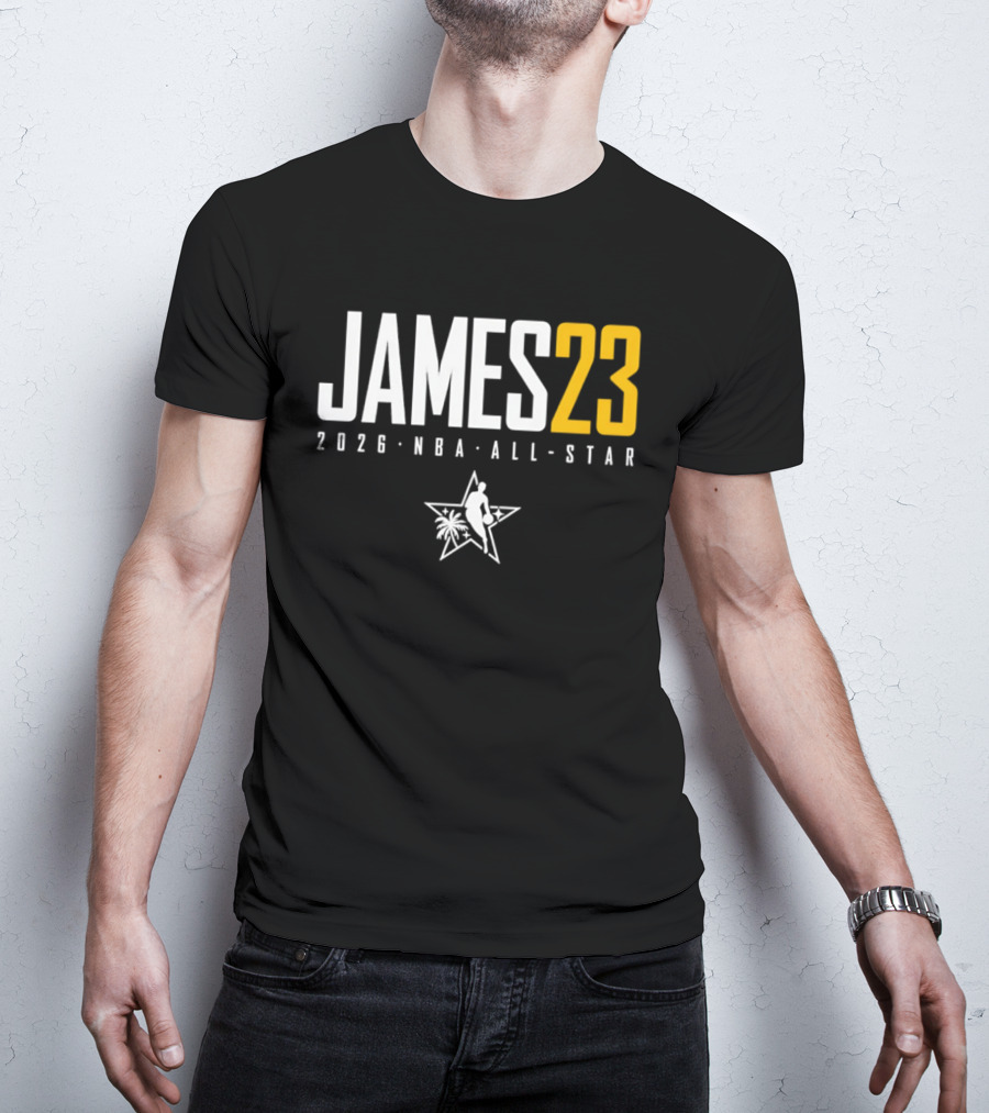 LeBron James 23 2026 NBA All Star T-Shirt