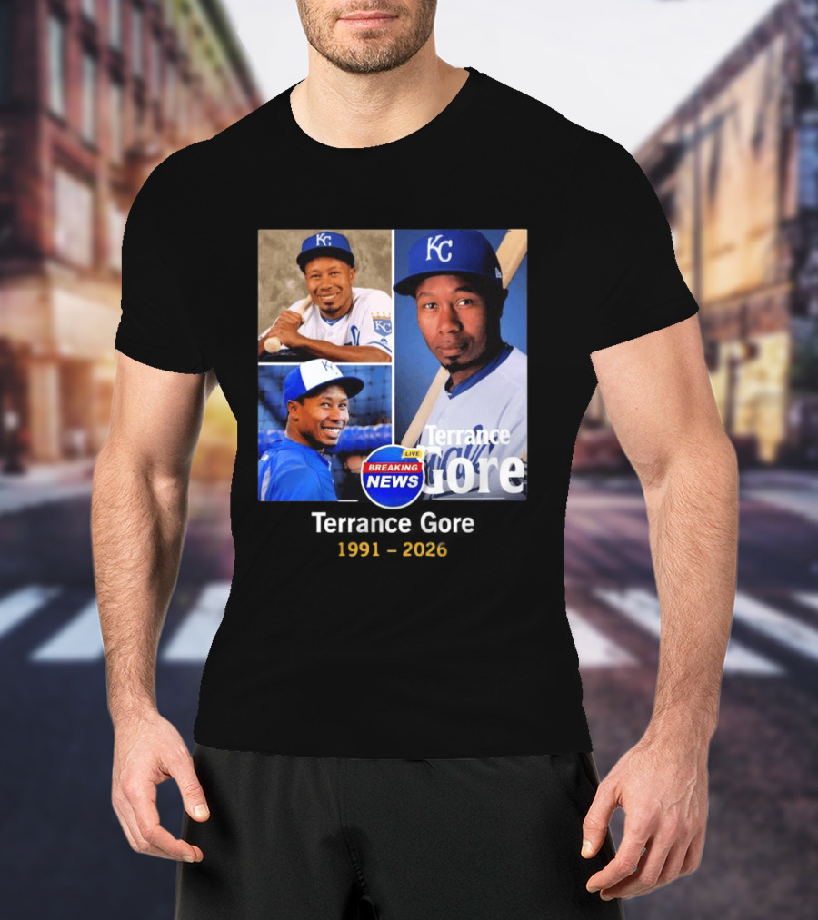 Terrance Gore Kansas City KC Breaking News 1991 2026 T-Shirt