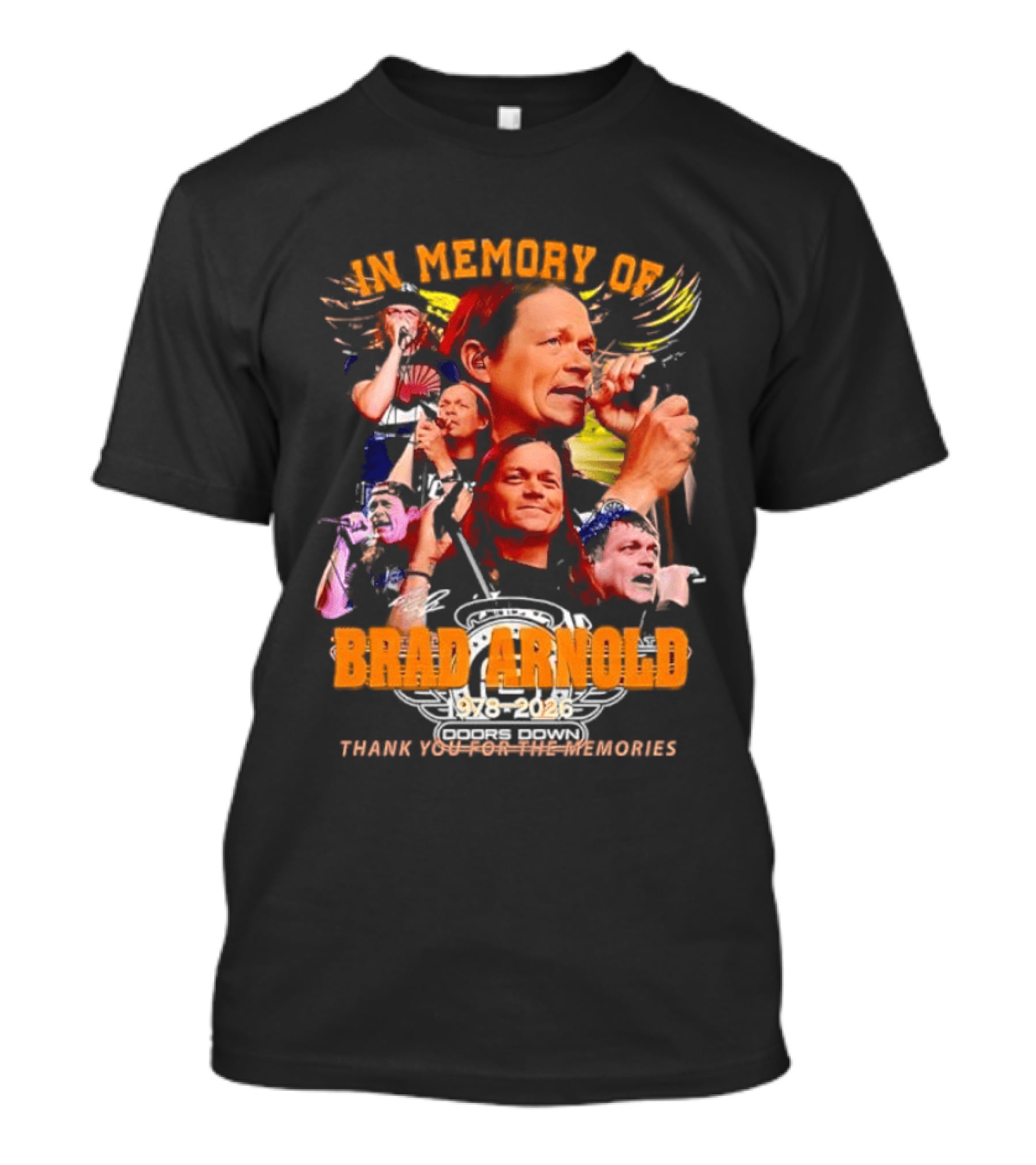 In Memory Of Brad Arnold Thank You 1928 2026 T-Shirt