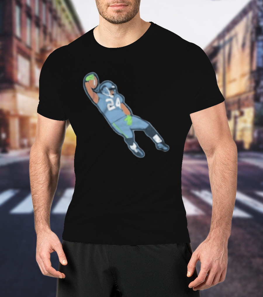 Seahawks The Quake Celebration Rob Staton 24 T-Shirt