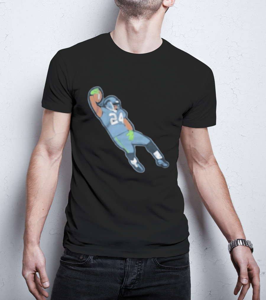 Seahawks The Quake Celebration Rob Staton 24 T-Shirt