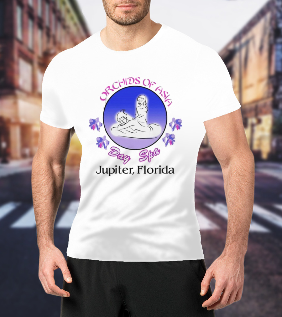 Orchids Of Asia Day Spa Jupiter Florida T-Shirt
