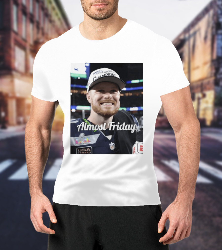 Almost Friday Super Bowl Champions USA NFL T-Shirt