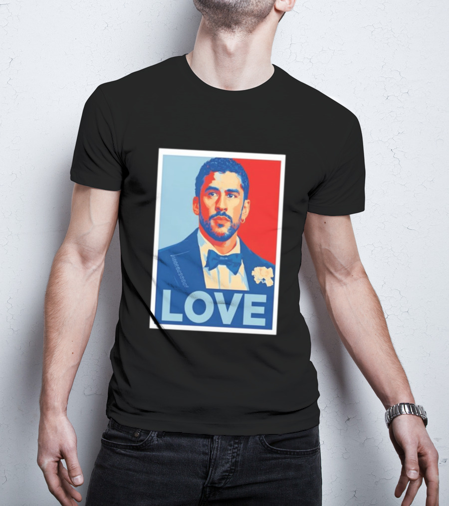 Bad Bunny LOVE Puerto Rico Super Benito T-Shirt