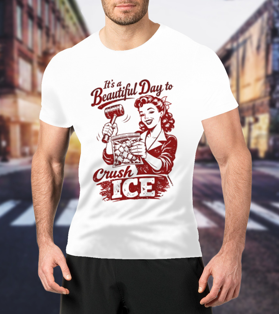 It's A Beautiful Day To Crush Ice Minneapolis Social Justice Human Rights T-Shirt
