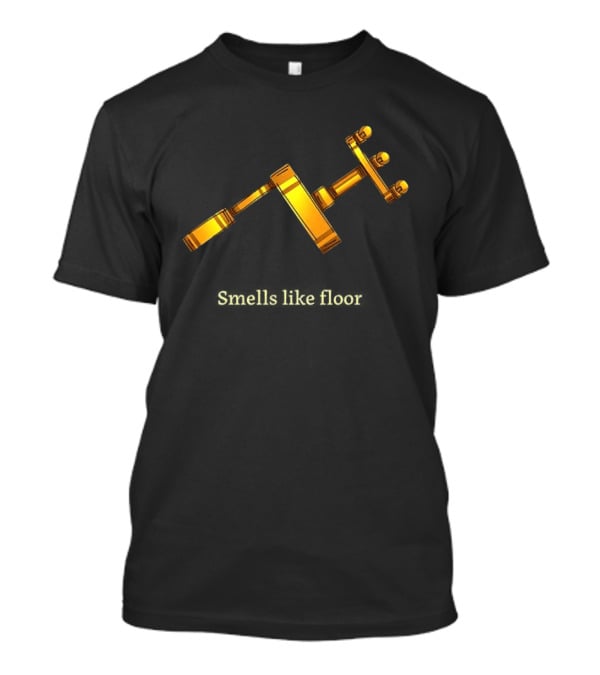 Smells Like Floor Golden Cross T-Shirt