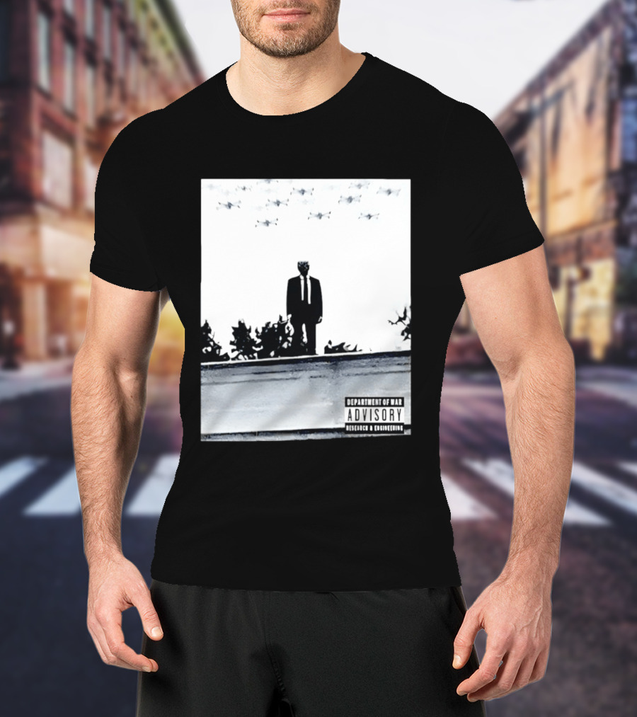 Trump Drone 2026 Department Of War Advisory Research And Development T-Shirt