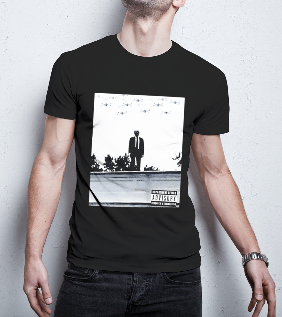 Trump Drone 2026 Department Of War Advisory Research And Development T-Shirt