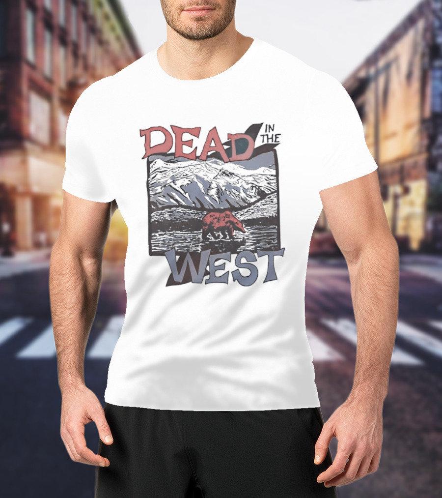 Dead In The West Bear Mountain Landscape T-Shirt