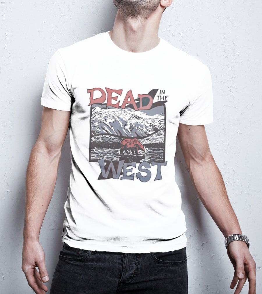 Dead In The West Bear Mountain Landscape T-Shirt
