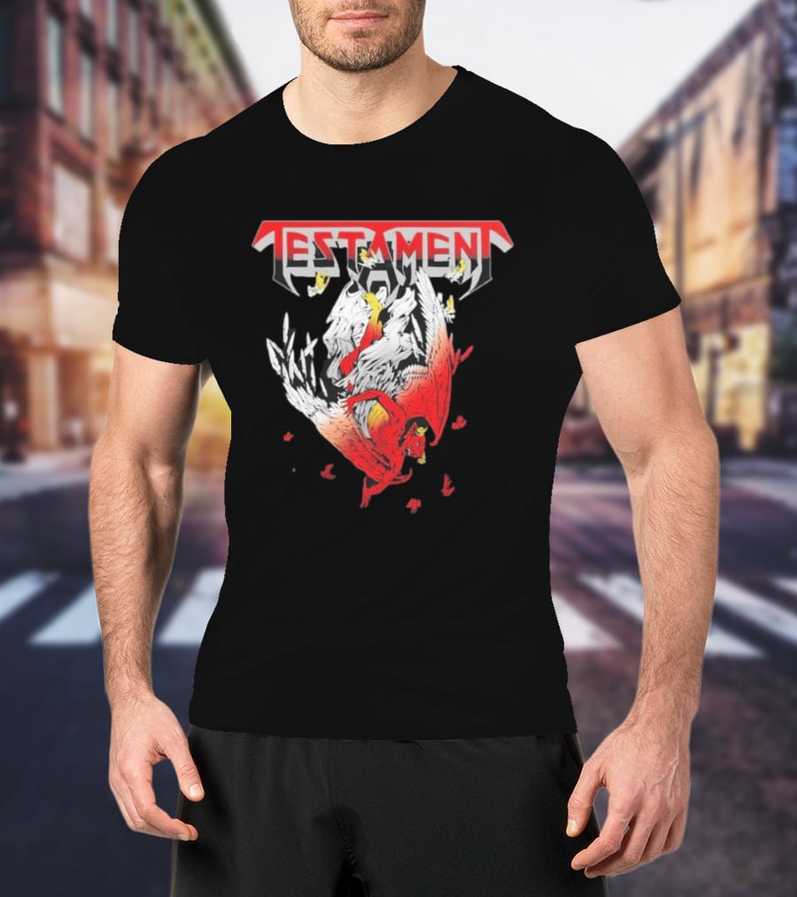 Testament Souls Of Black Collection Falling Fast Phoenix T-Shirt