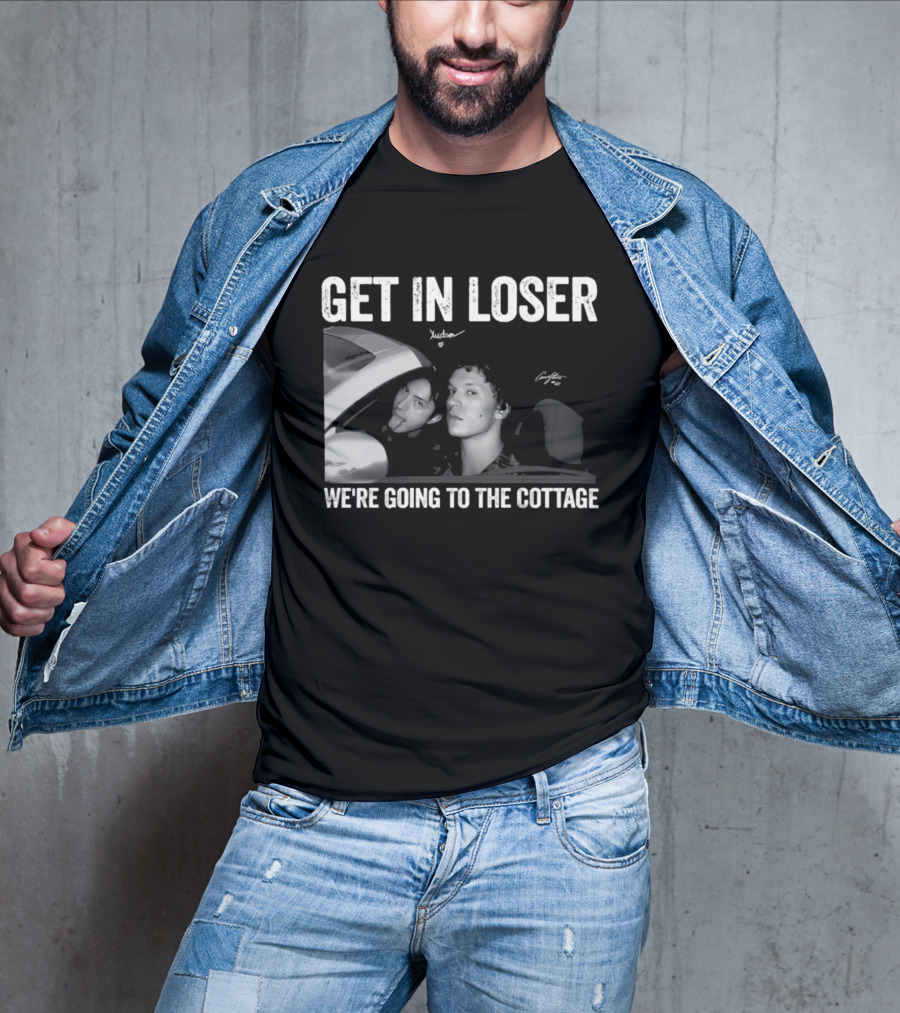 Get In Loser We're Going To The Cottage Heated Rivalry Christian Siriano T-Shirt