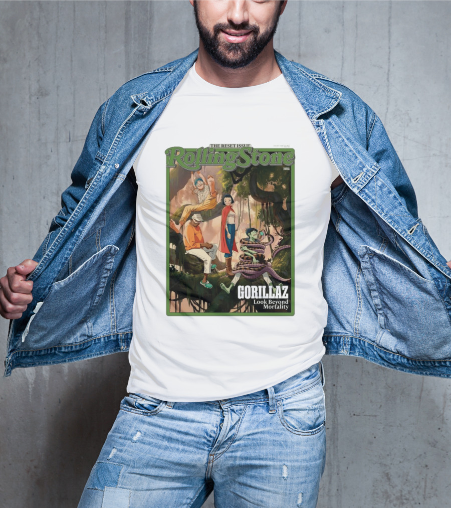 The Reset Issue Rolling Stone India Gorillaz Look Beyond Mortality T-Shirt