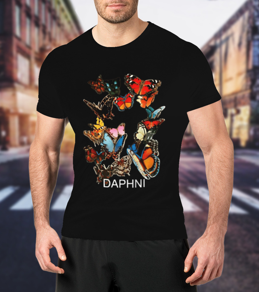 Daphni Butterfly Multicolor Vivid Wing T-Shirt