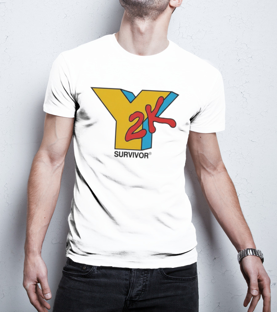 Y2K Survivor Retro 2000s Nostalgia Fashion Trend T-Shirt