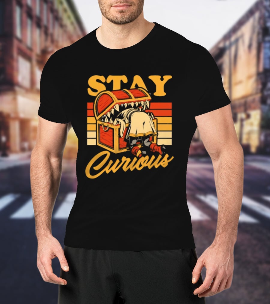 Stay Curious Elf Anime Treasure T-Shirt