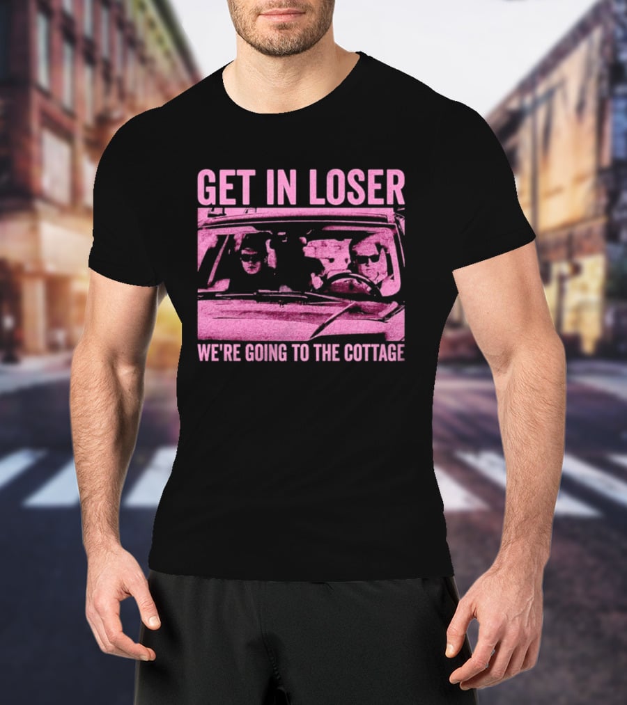 Get In Loser We're Going To The Cottage Heated Rivalry Car Scene T-Shirt