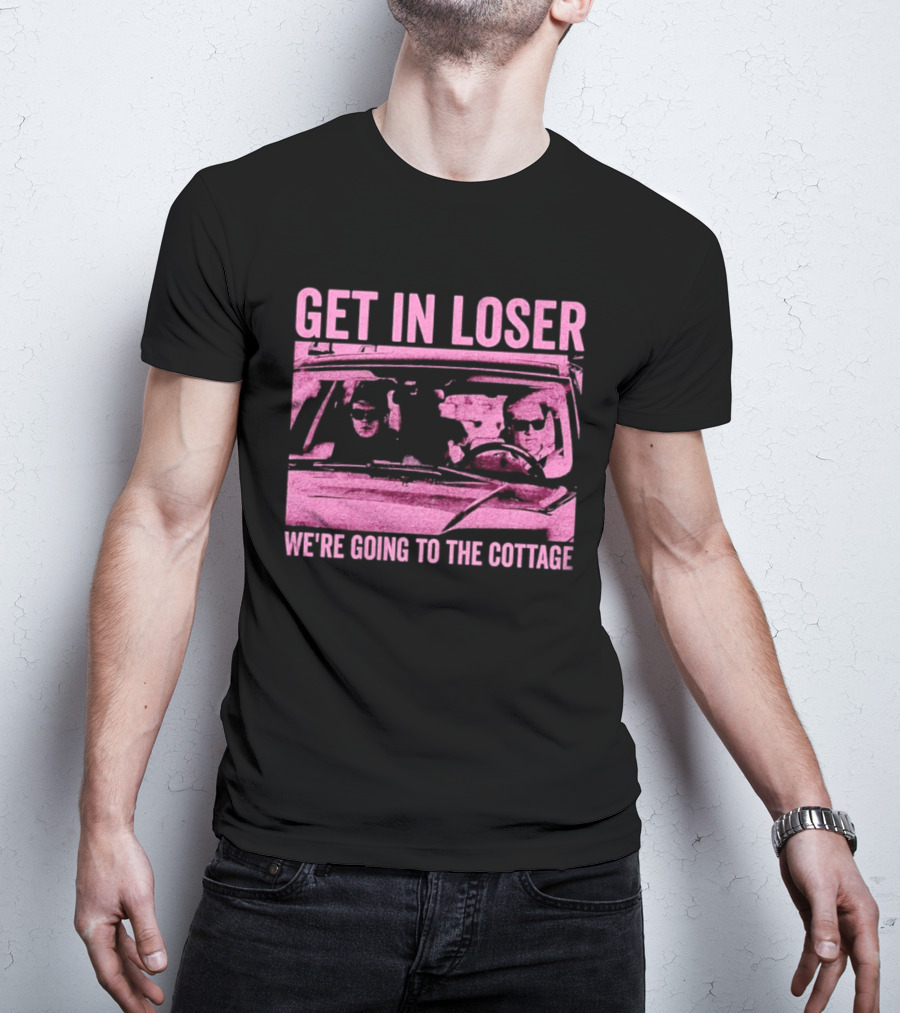 Get In Loser We're Going To The Cottage Heated Rivalry Car Scene T-Shirt