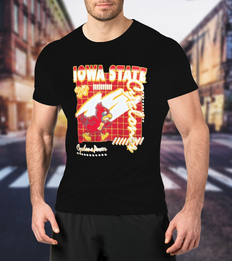 Iowa State Cyclones 58 Cyclone Power T-Shirt