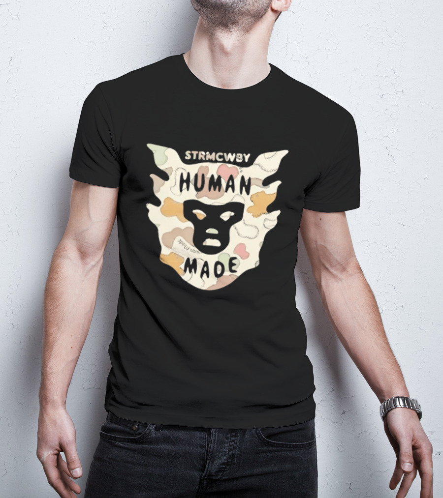 Strmcwby Human Made Camouflage Face T-Shirt