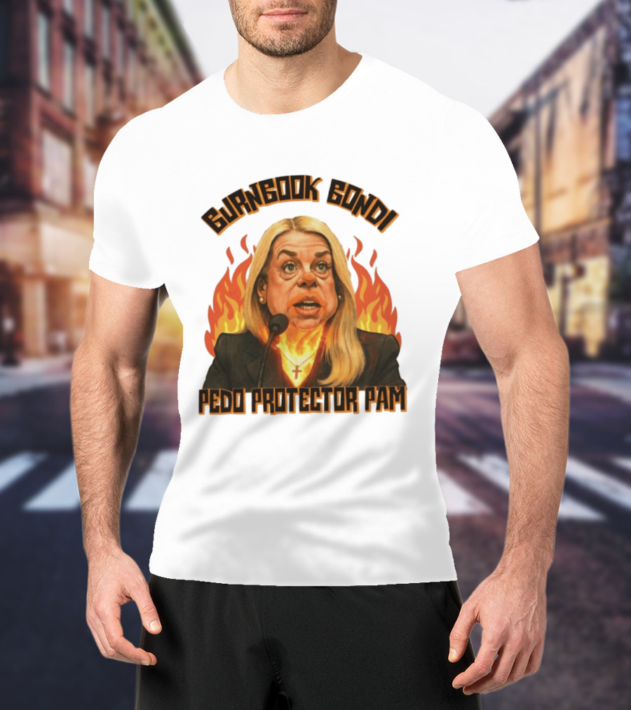 Burnbook Bondi Pedo Protector Pam Flame T-Shirt