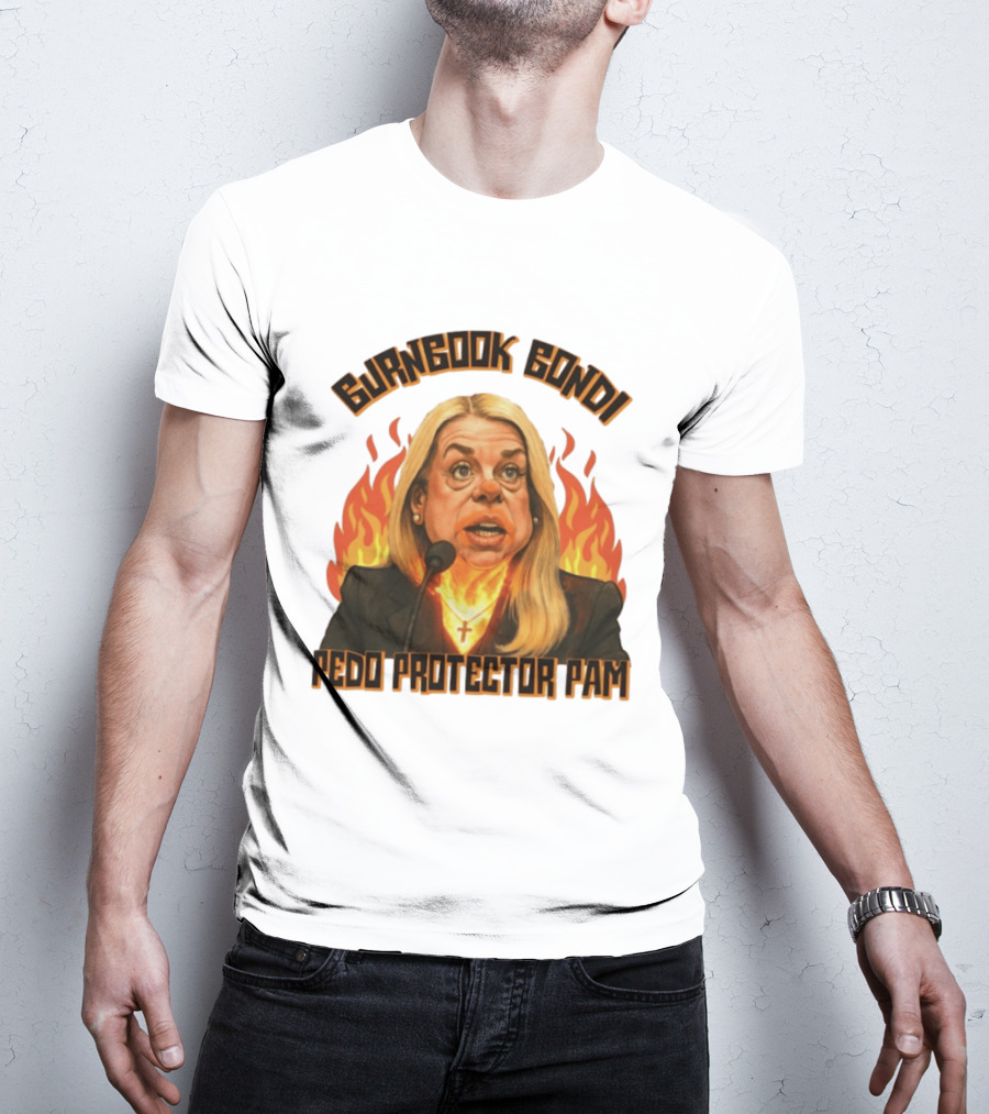 Burnbook Bondi Pedo Protector Pam Flame T-Shirt