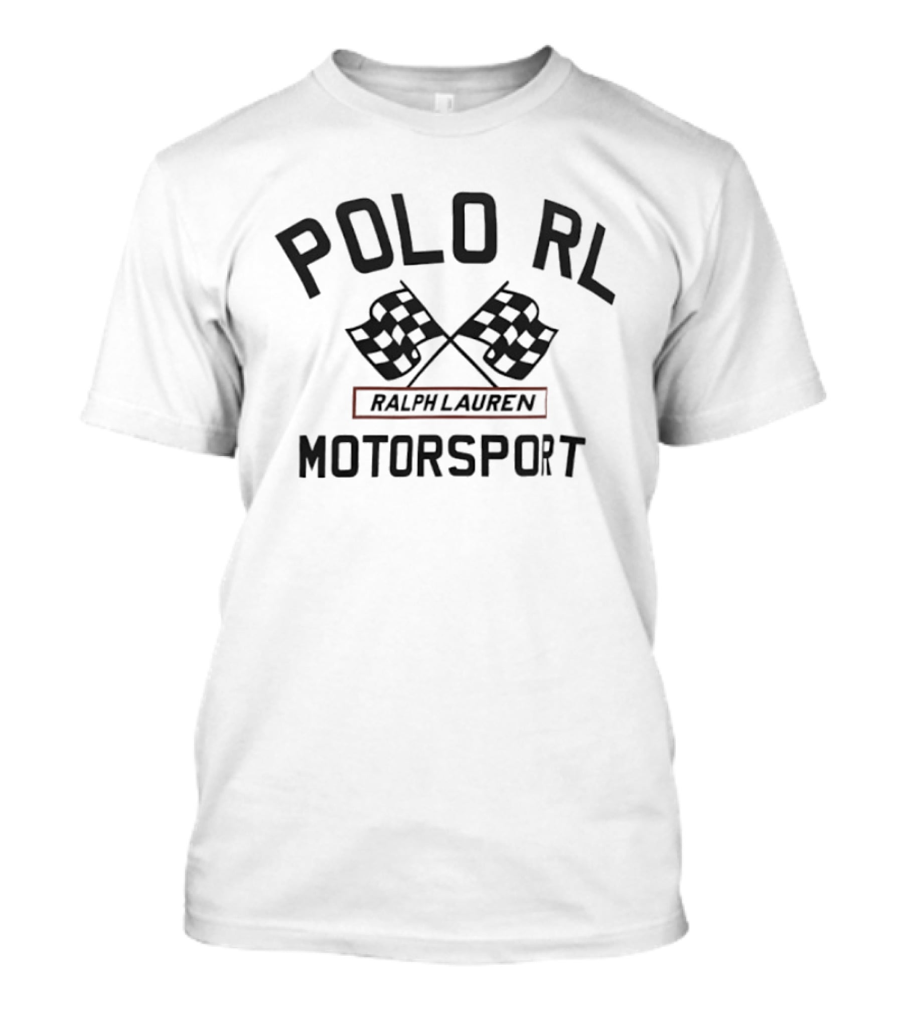 POLO RL Ralph Lauren Motorsport Racing Flags T-Shirt