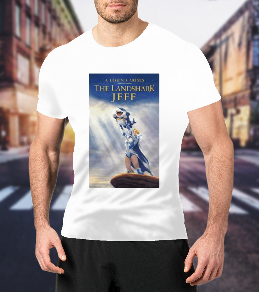 A Legend Arises The Landshark Jeff Emma Frost Lion King Scene T-Shirt