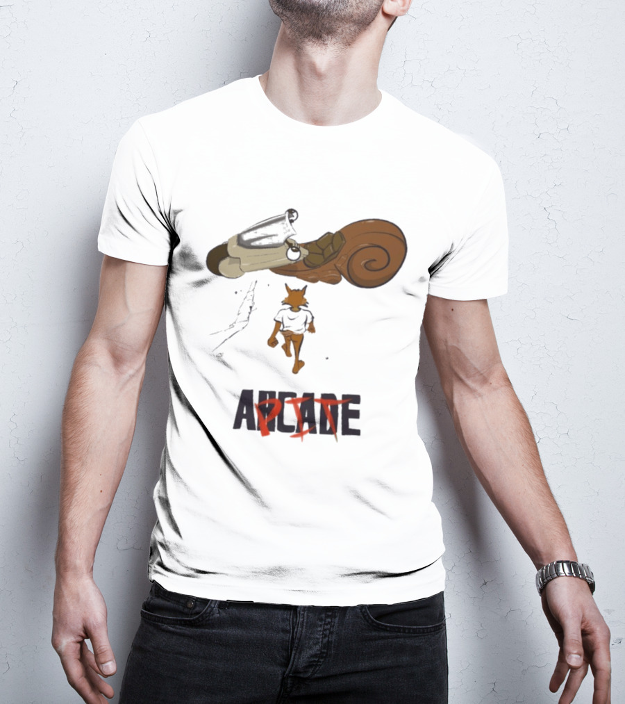 Smight Akira Arcade Pit Retro Futuristic Motorcycle Adventure T-Shirt