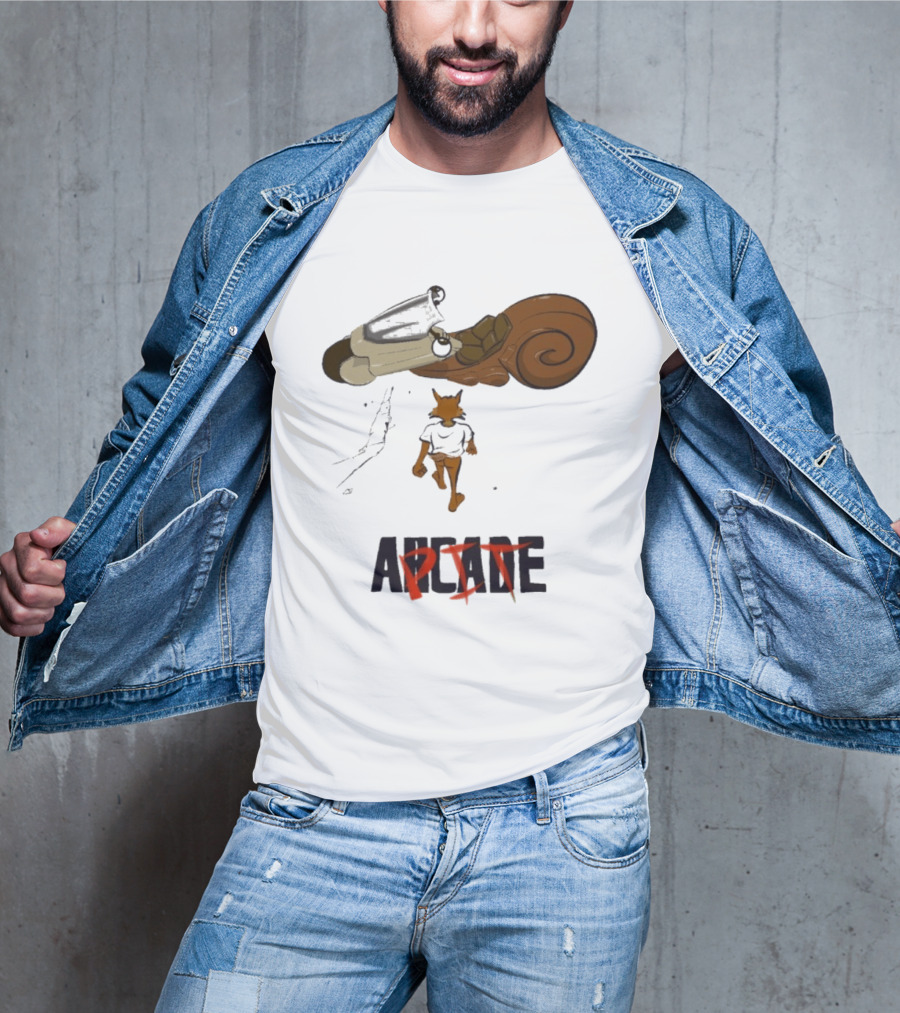 Smight Akira Arcade Pit Retro Futuristic Motorcycle Adventure T-Shirt