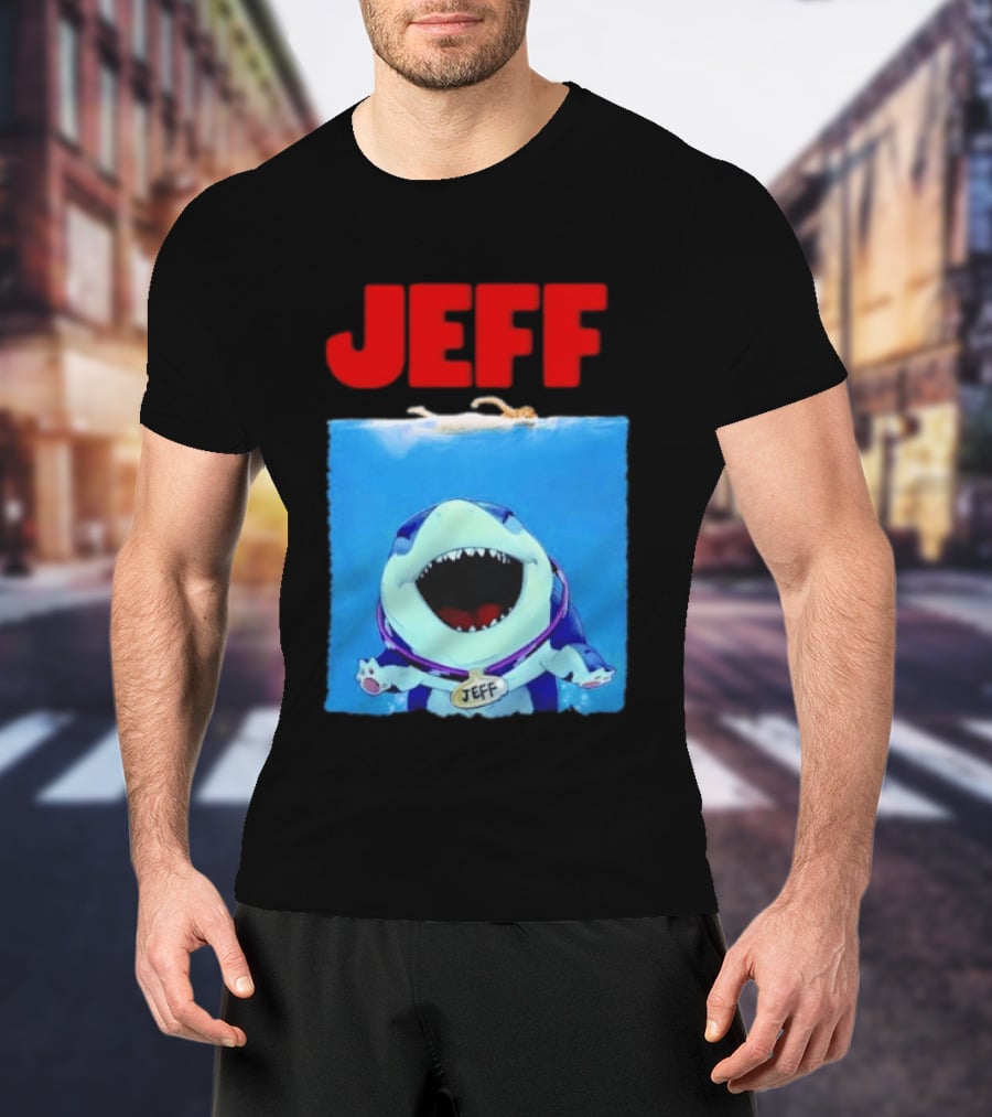 Jeff The Land Shark Jaws Movie T-Shirt