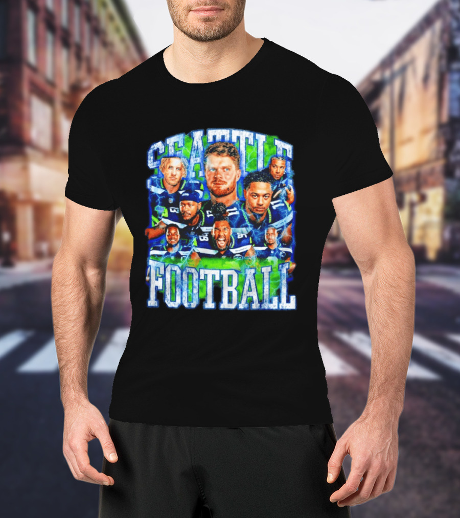 Seattle Football Champs 2026 Bootleg T-Shirt