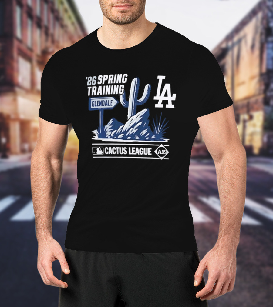 Los Angeles Dodgers 2026 Spring Training Glendale Cactus League MLB T-Shirt