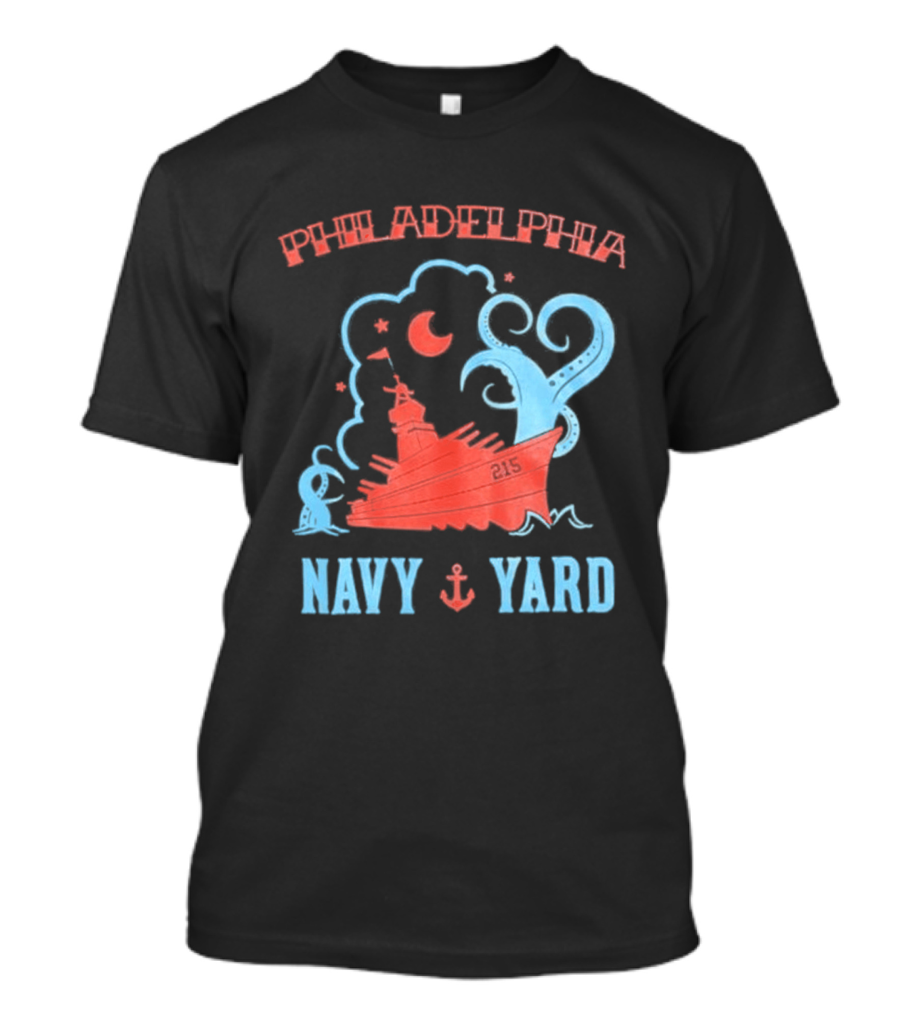 Philadelphia Phillies Navy Yard Anchor Ship T-Shirt