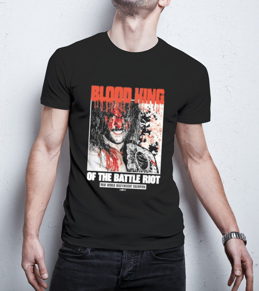 Blood King Of The Battle Riot Killer Kross T-Shirt