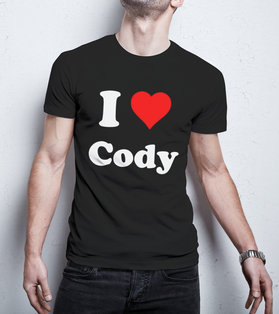 I Love Cody Heart T-Shirt