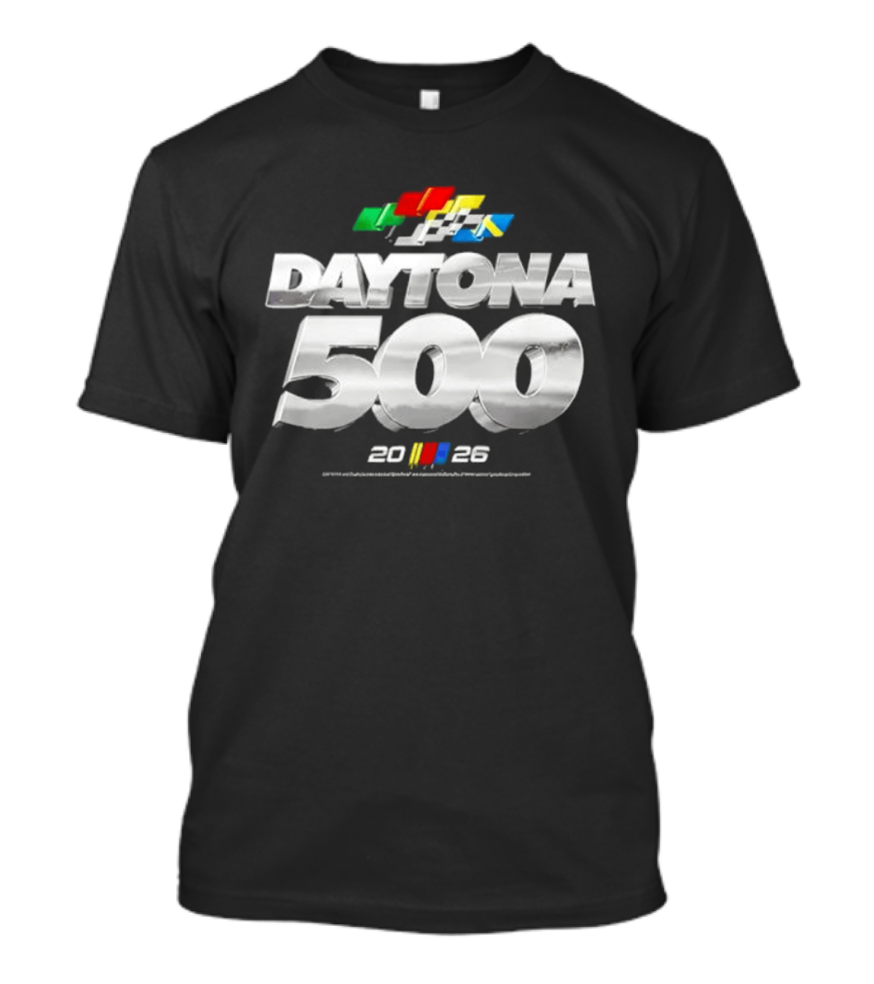Nascar Daytona 500 Chrome Racing 2023 Edition T-Shirt
