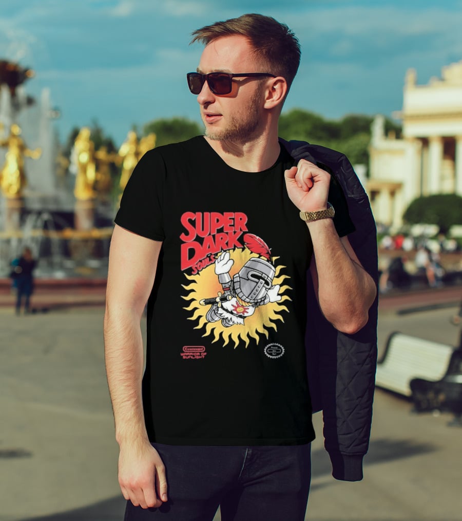Super Dark Souls Praise The Sun Solaire T-Shirt
