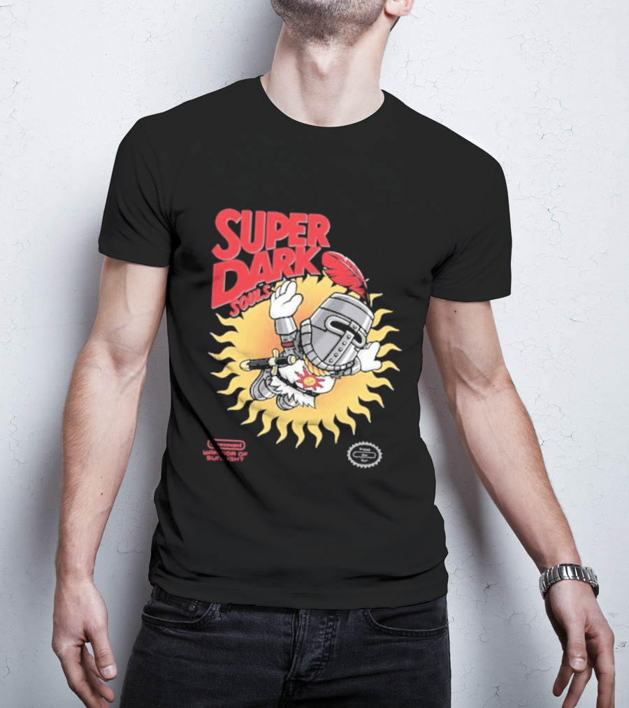 Super Dark Souls Praise The Sun Solaire T-Shirt