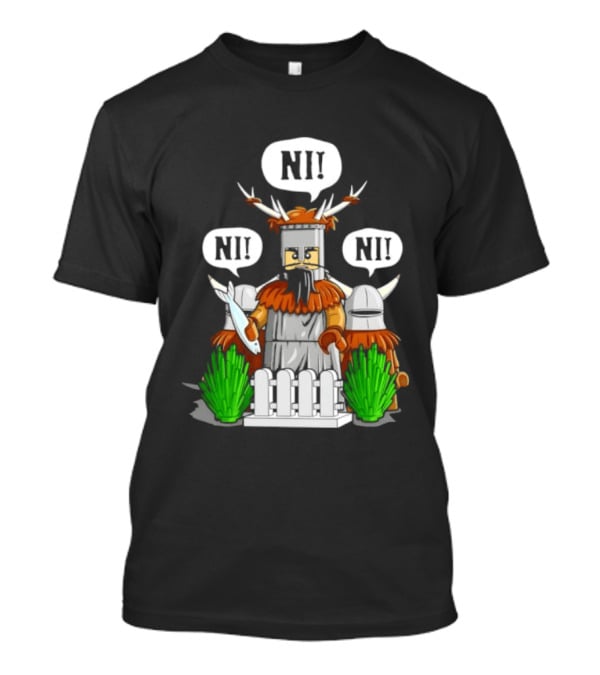 Knights Of Ni Monty Python Nature Comedy Scene T-Shirt